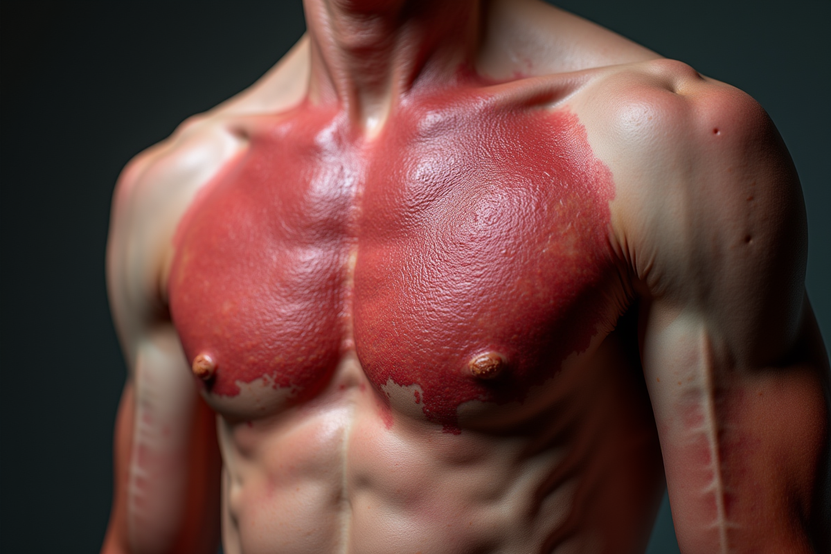 plaques rouges